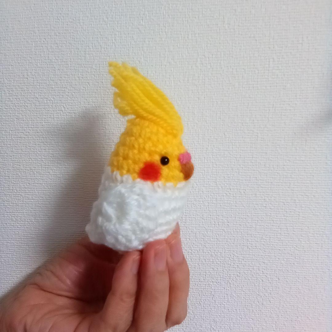 ✢ちょっと大きい立てて飾れるインコさん✢