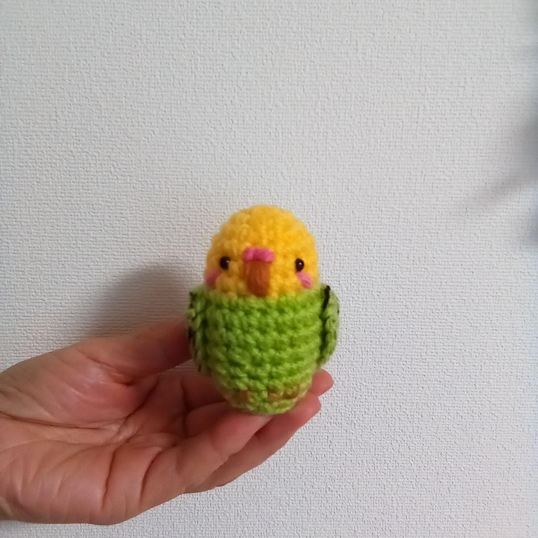 ✢ちょっと大きい立てて飾れるインコさん✢