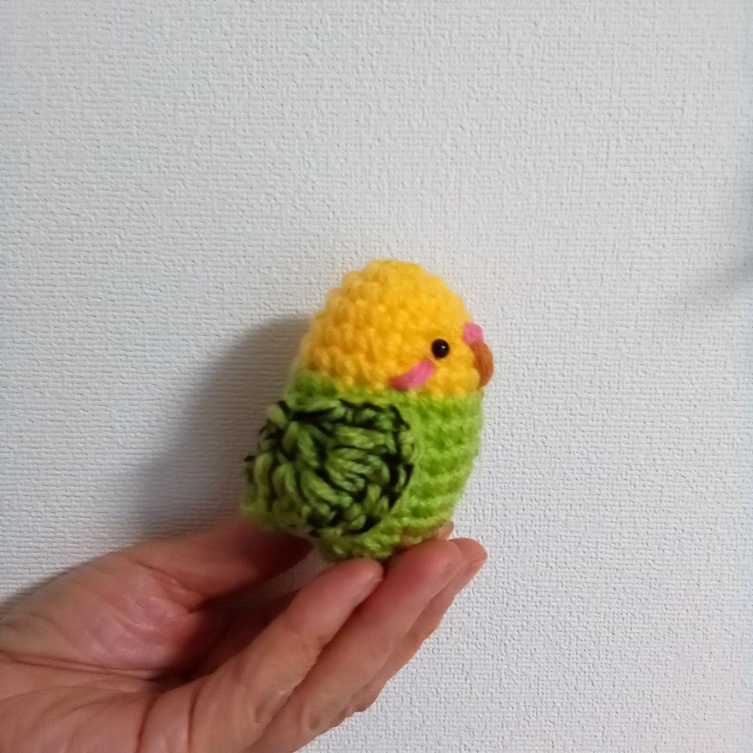 ✢ちょっと大きい立てて飾れるインコさん✢