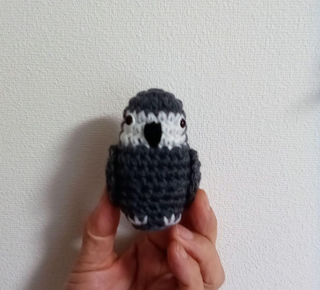 ✢ちょっと大きい立てて飾れるインコさん✢