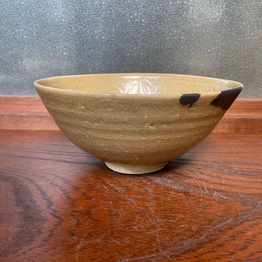 龍泉窯青磁刻花文碗 宋時代