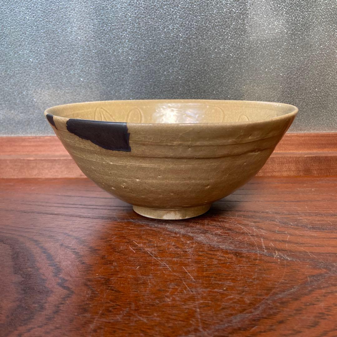 龍泉窯青磁刻花文碗 宋時代