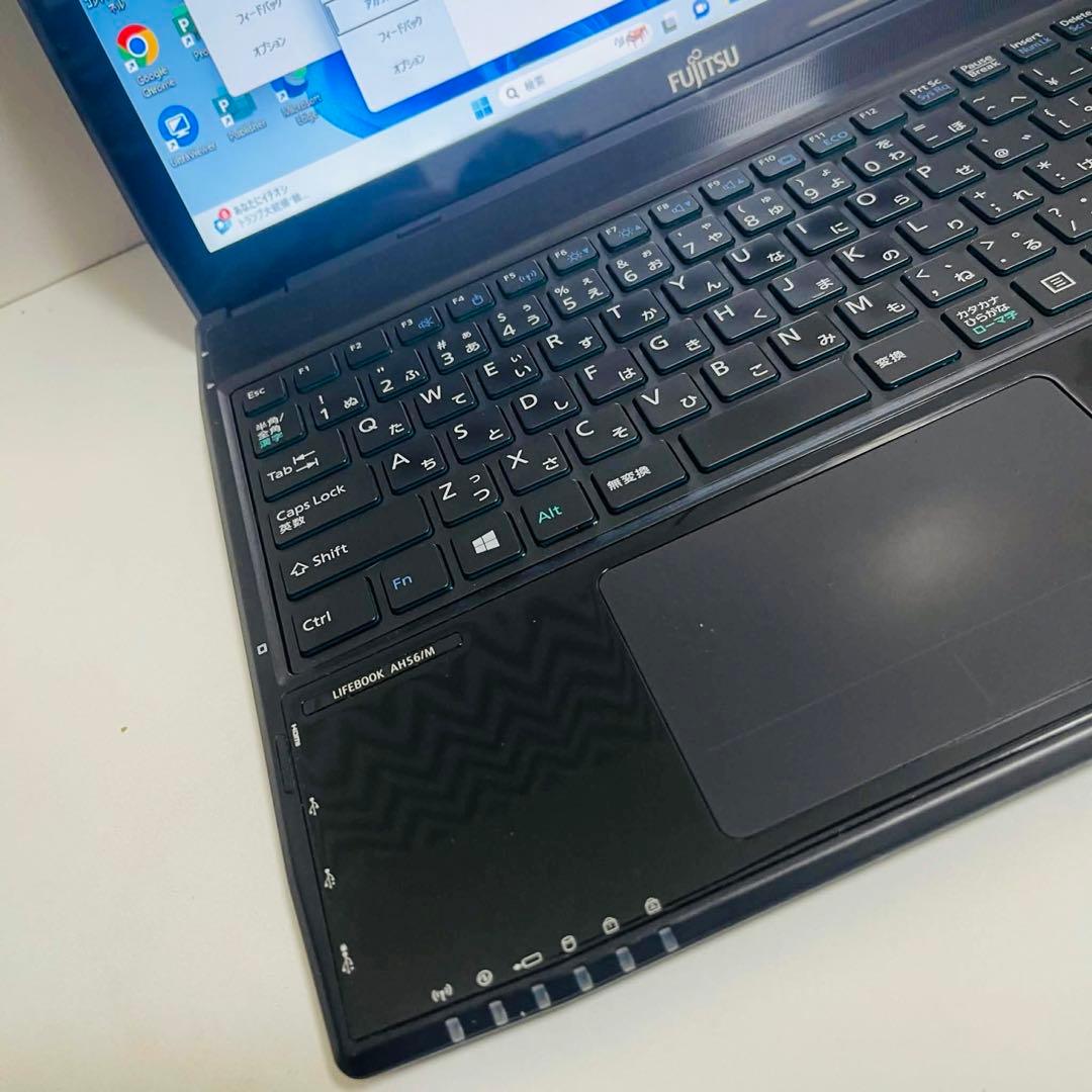 T18 Fujitsuノートパソコン i7高速 WEBカメラ Windows11