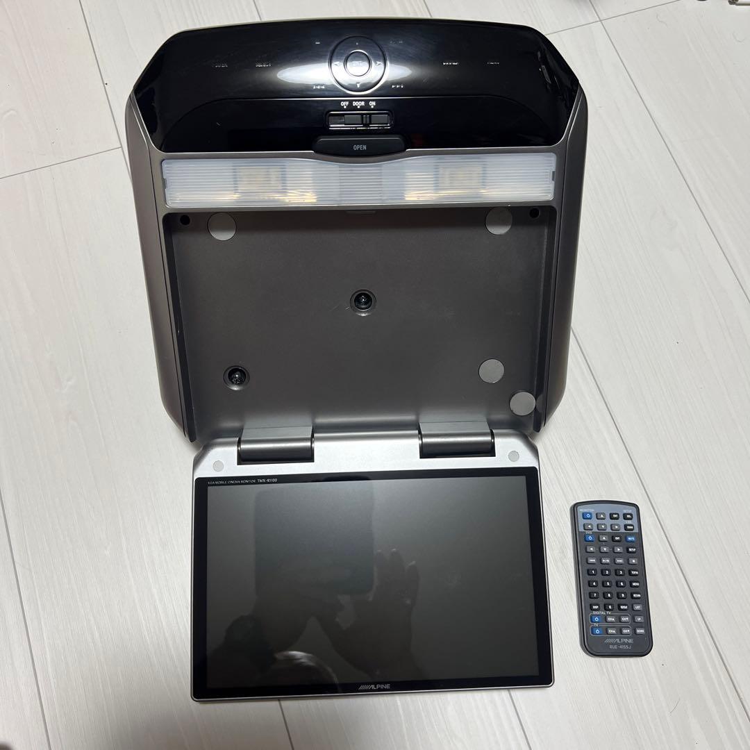 アルパイン10.2インチフリップダウンモニター　TMX-R1100