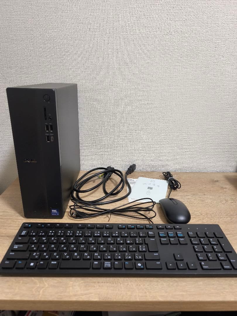 DELL スリムデスクトップPC ECS1250＋キーボード＋マウス 1年保証
