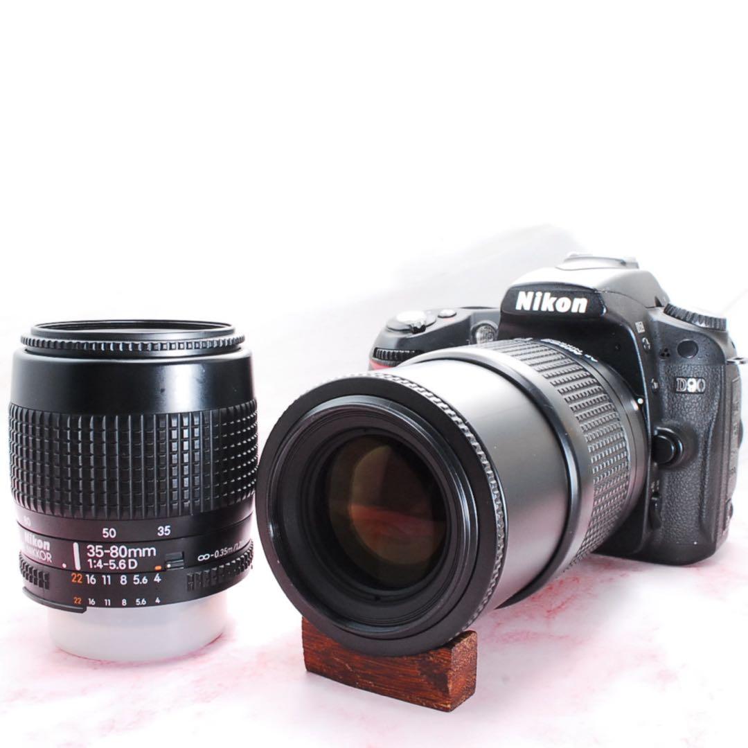 お花見にも最適✨Nikon D90✨ダブルレンズ✨初心者✨ニコン