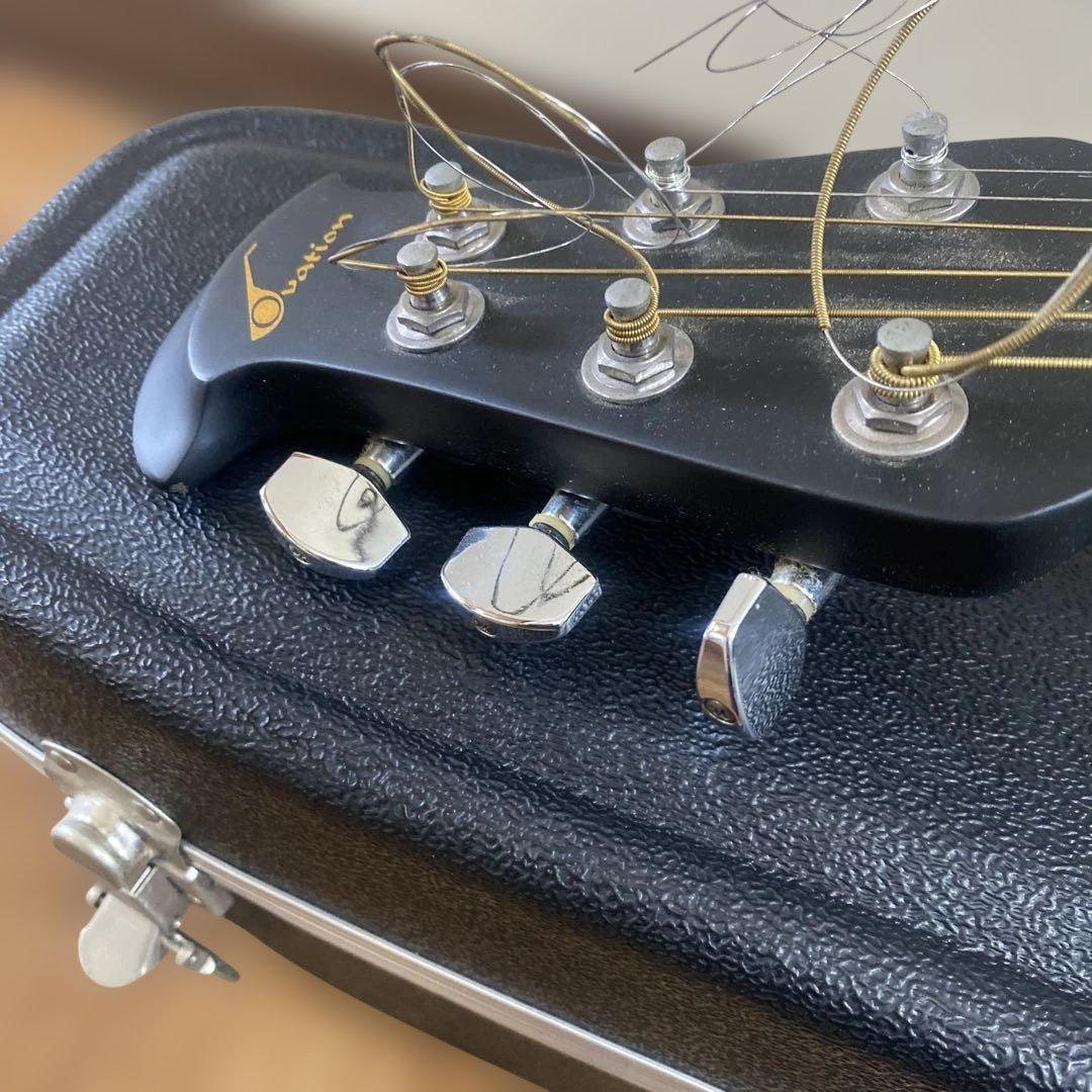 アコースティックギター ブラック ＆純正ケース