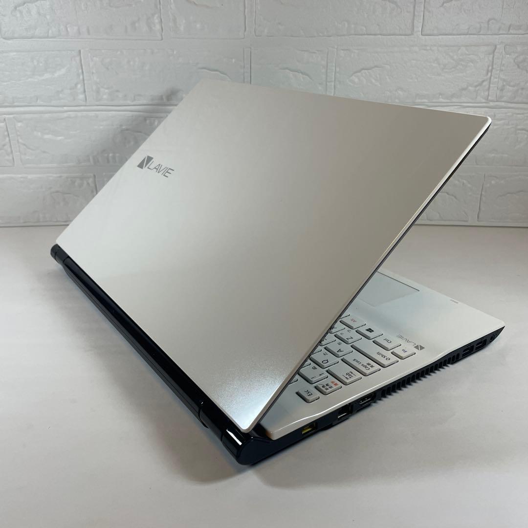 【大容量】SSD512GB☆NEC☆LAVIE☆i3☆ホワイト☆すぐに使える