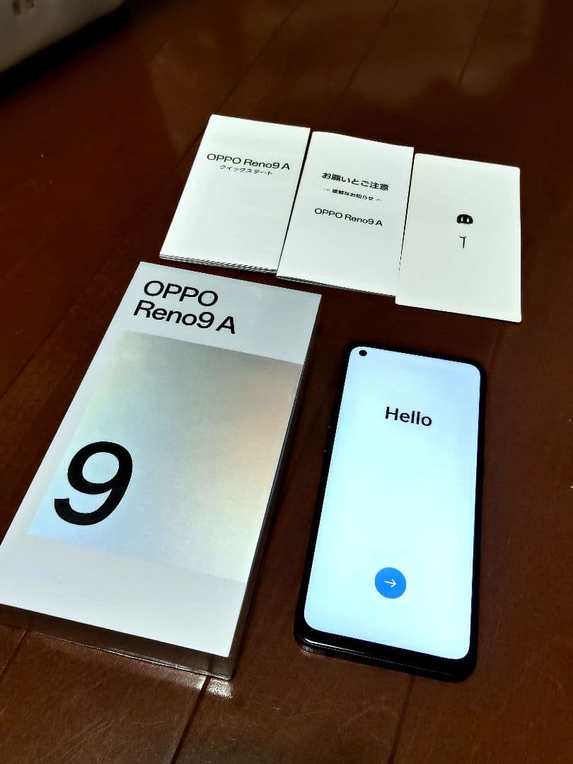 Oppo Reno9A ナイトブラック