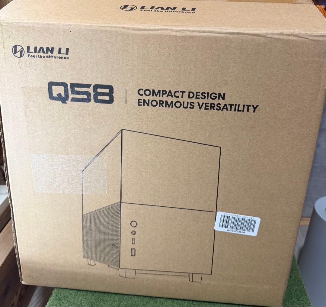 LIANLI Q58-W-4 マザーボード 電源 メモリ 水冷クーラー付