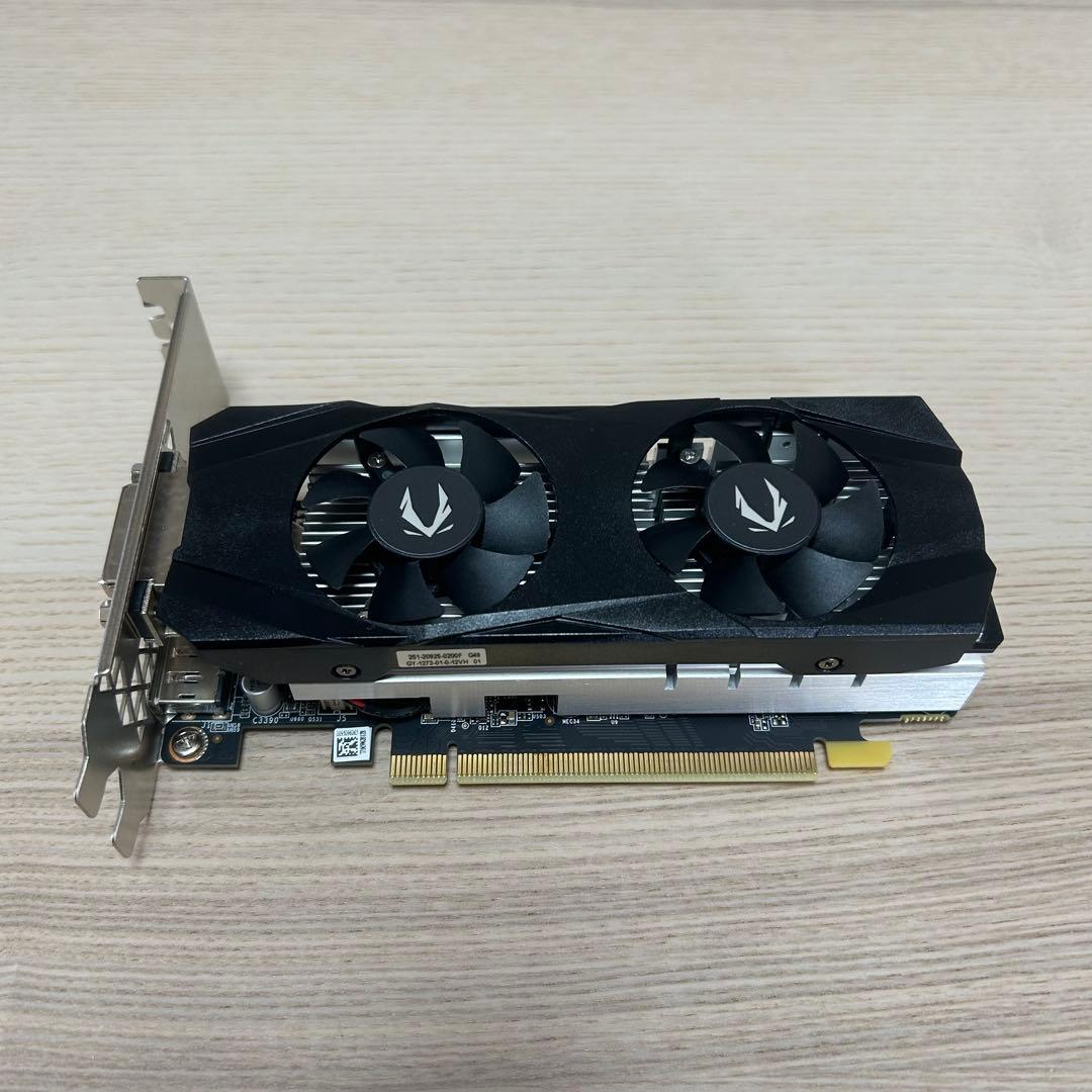 グラフィックボード・グラボ・ビデオカード ZOTAC GeForce GTX1650 LP 4GB GDDR6