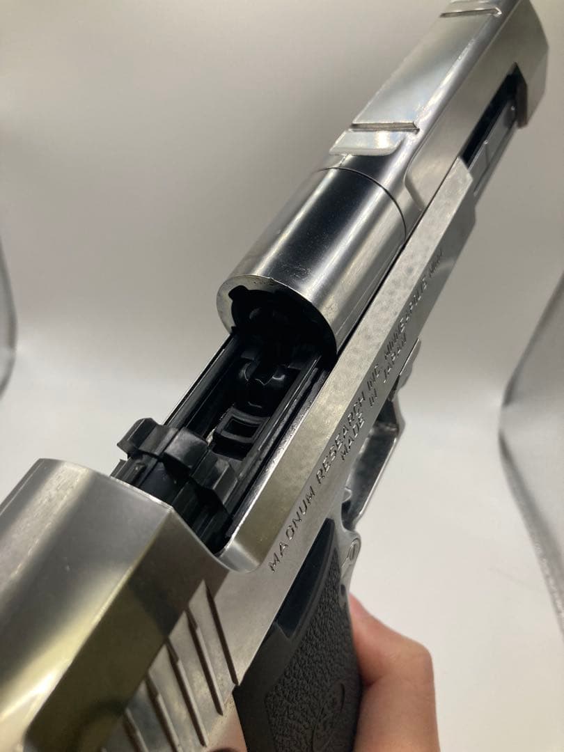 雑*き様 東京マルイ デザートイーグル.50AE クロームステンレス マガジンに