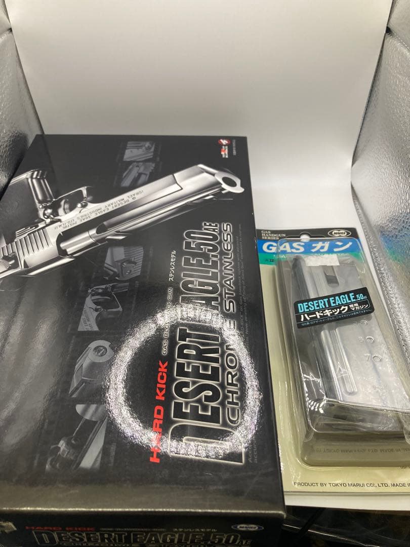 雑*き様 東京マルイ デザートイーグル.50AE クロームステンレス マガジンに
