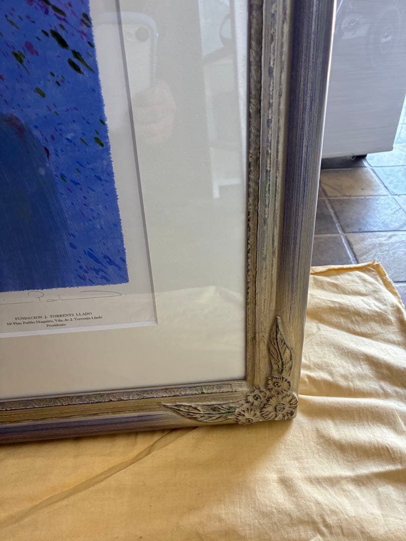 ホアキン・トレンツリャド　アルハンブラの夕暮れ　シルクスクリーン　300限定