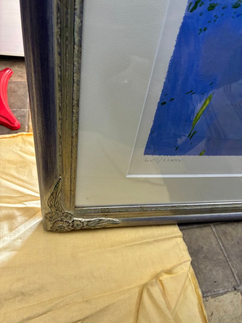 ホアキン・トレンツリャド　アルハンブラの夕暮れ　シルクスクリーン　300限定