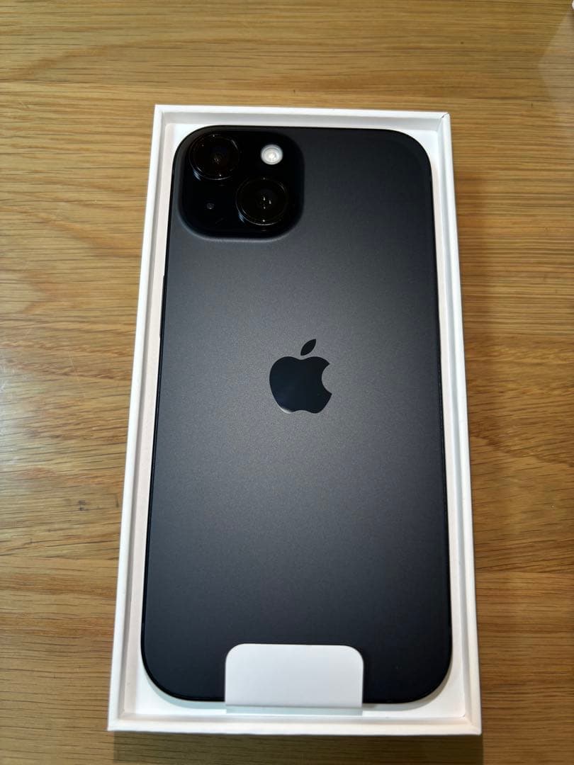iPhone15 128GB ブラック　m