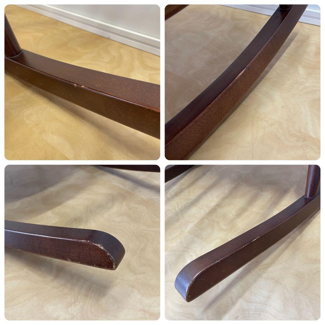 希少 秋田木工 ロッキングチェア アームチェア 椅子 チェア ビンテージ