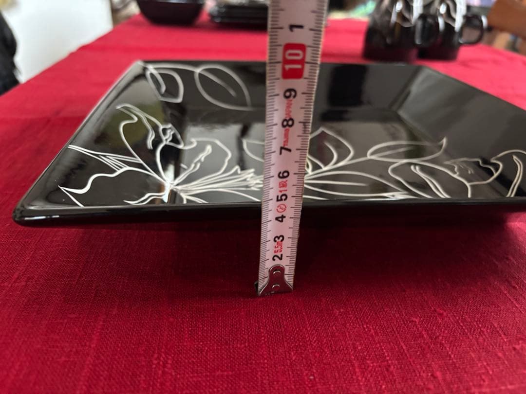 【LAURIE GATES】　黒　食器9点セット