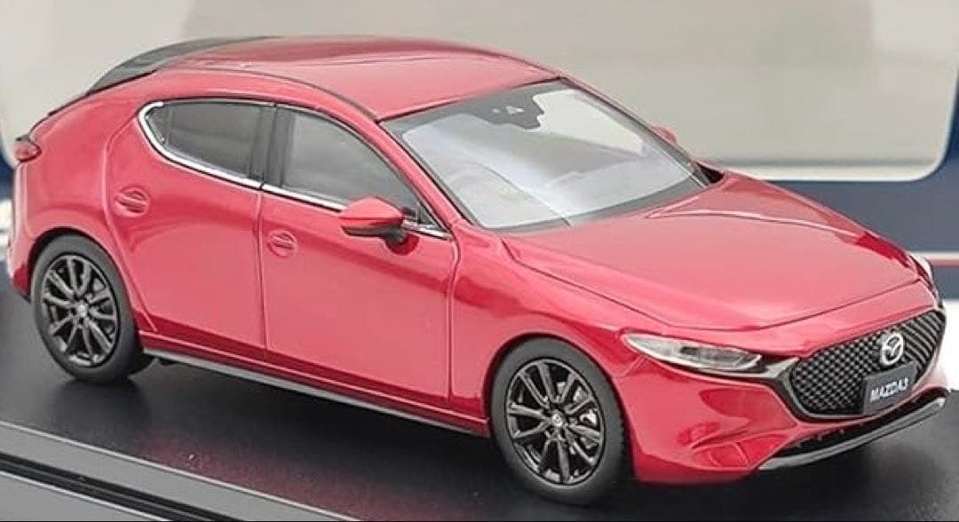 1/43 MAZDA 3 FASTBACK ソウルレッドクリスタルメタリック