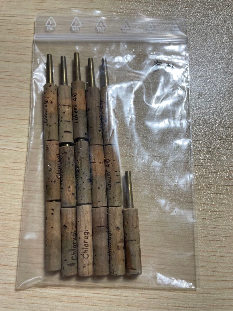 匠　真円　46ミリ オーボエリード用　チューブ　16本セット