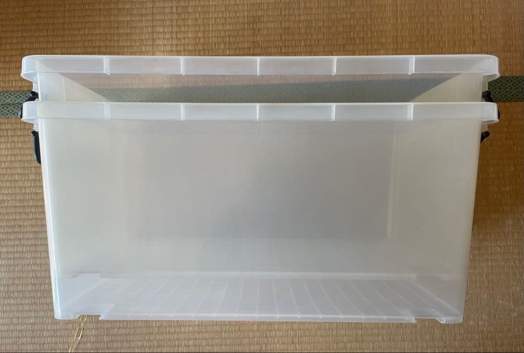 大量　クリアコンテナ　引き取りお渡し限定