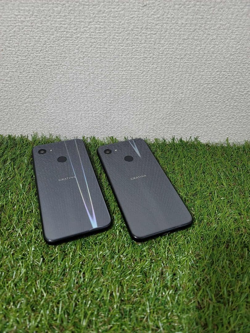 KYV418ブラック スマートフォン 本体2台