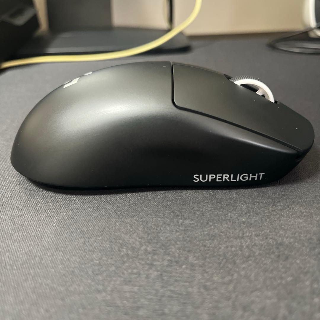 Logicool G PRO X SUPERLIGHT ブラック マウス