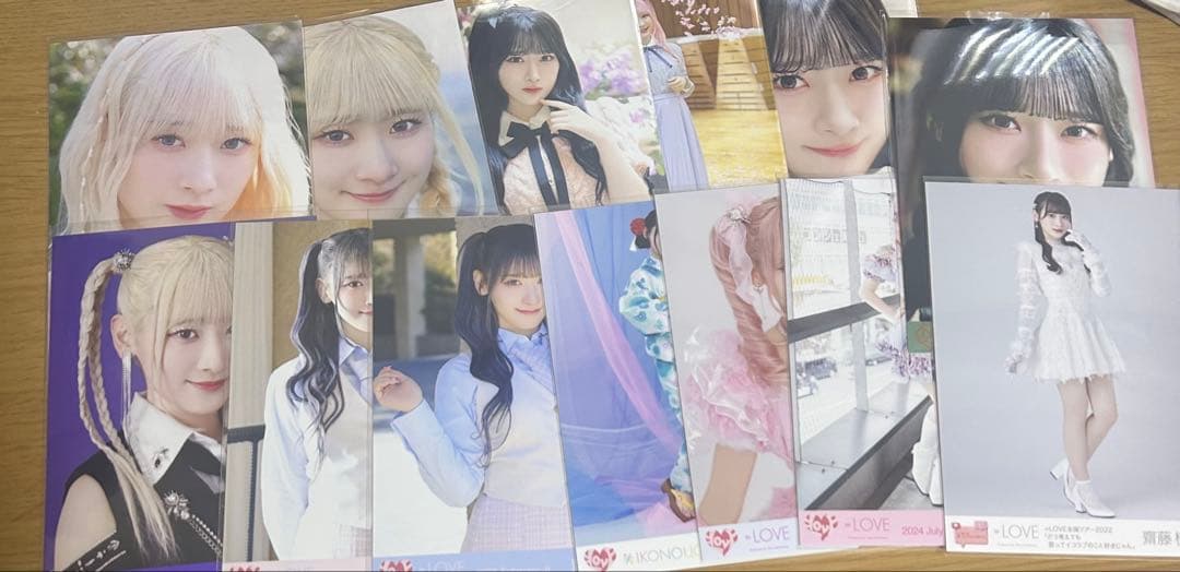 齋藤樹愛羅 生写真 8コンプ＋バラ写真 4枚目おまけ付き バラ売り不可