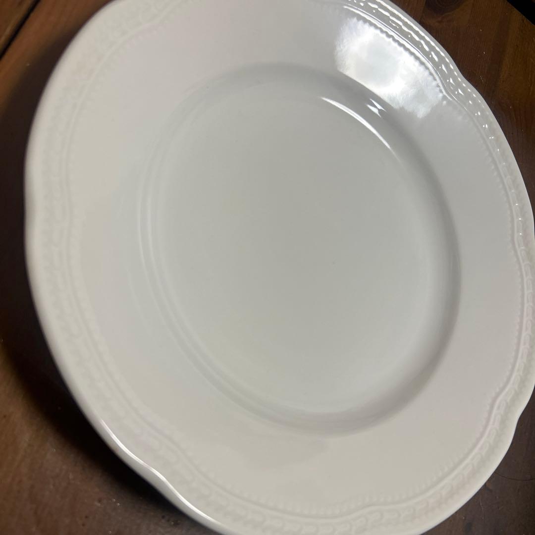 リチャードジノリ　ムラッティホワイト　プレート　25㎝　２枚