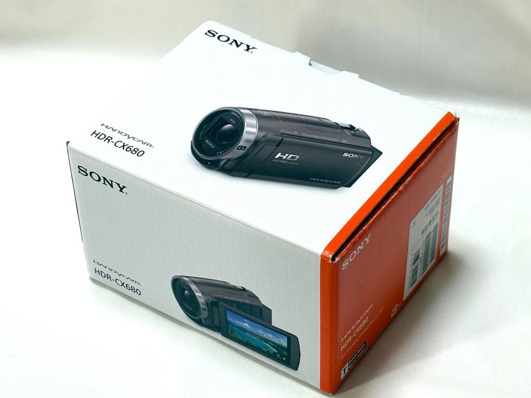 【美品 元箱付き】 ソニー SONY HANDYCAM HDR-CX680