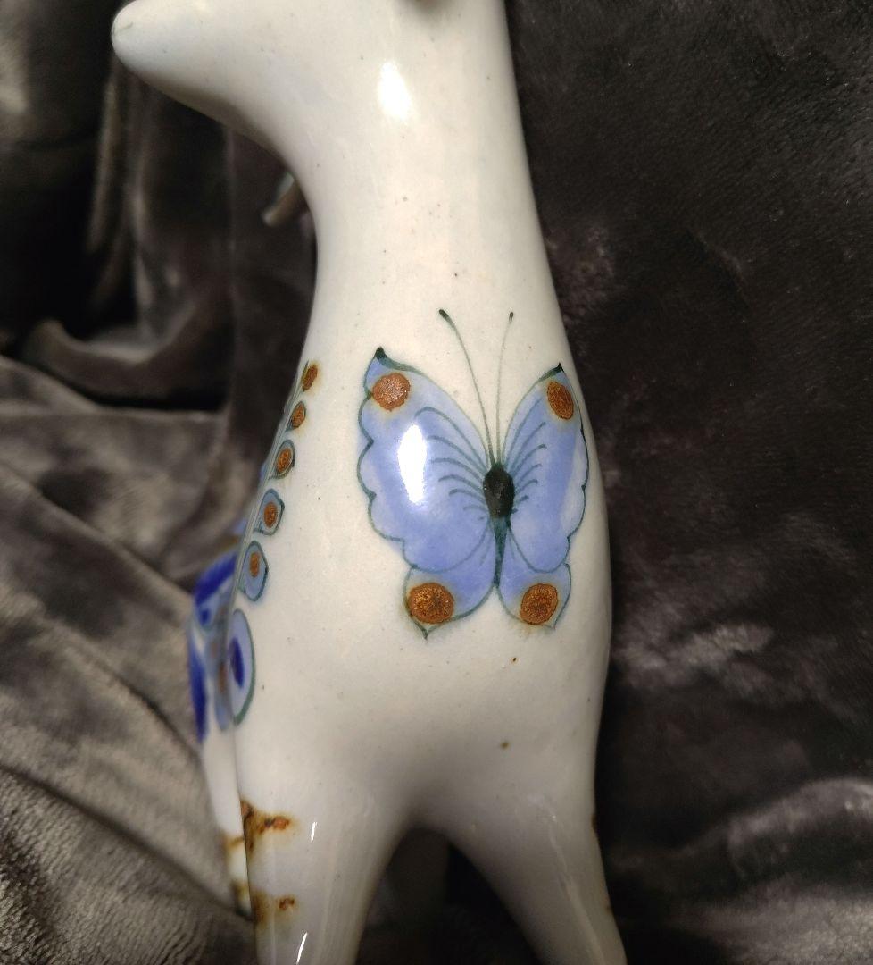 希少美品　メキシコ　トナラ焼き　El Palomar　陶器　置物　オブジェ