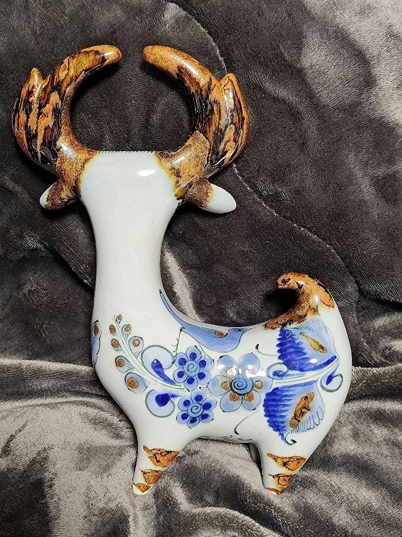 希少美品　メキシコ　トナラ焼き　El Palomar　陶器　置物　オブジェ