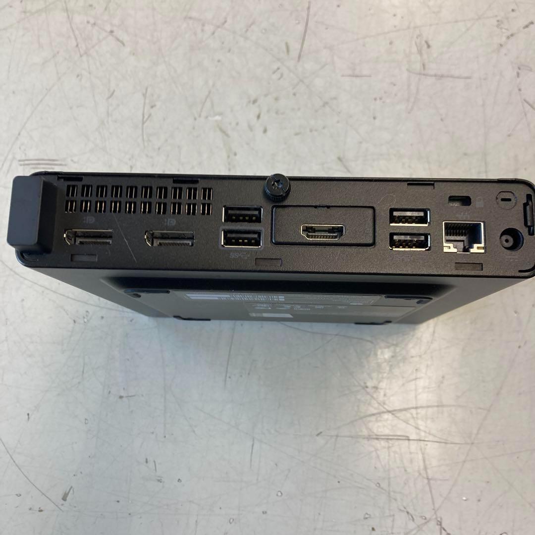 ミニPC #7 HP EliteDesk800G4DM 35W i7 16G SSD256