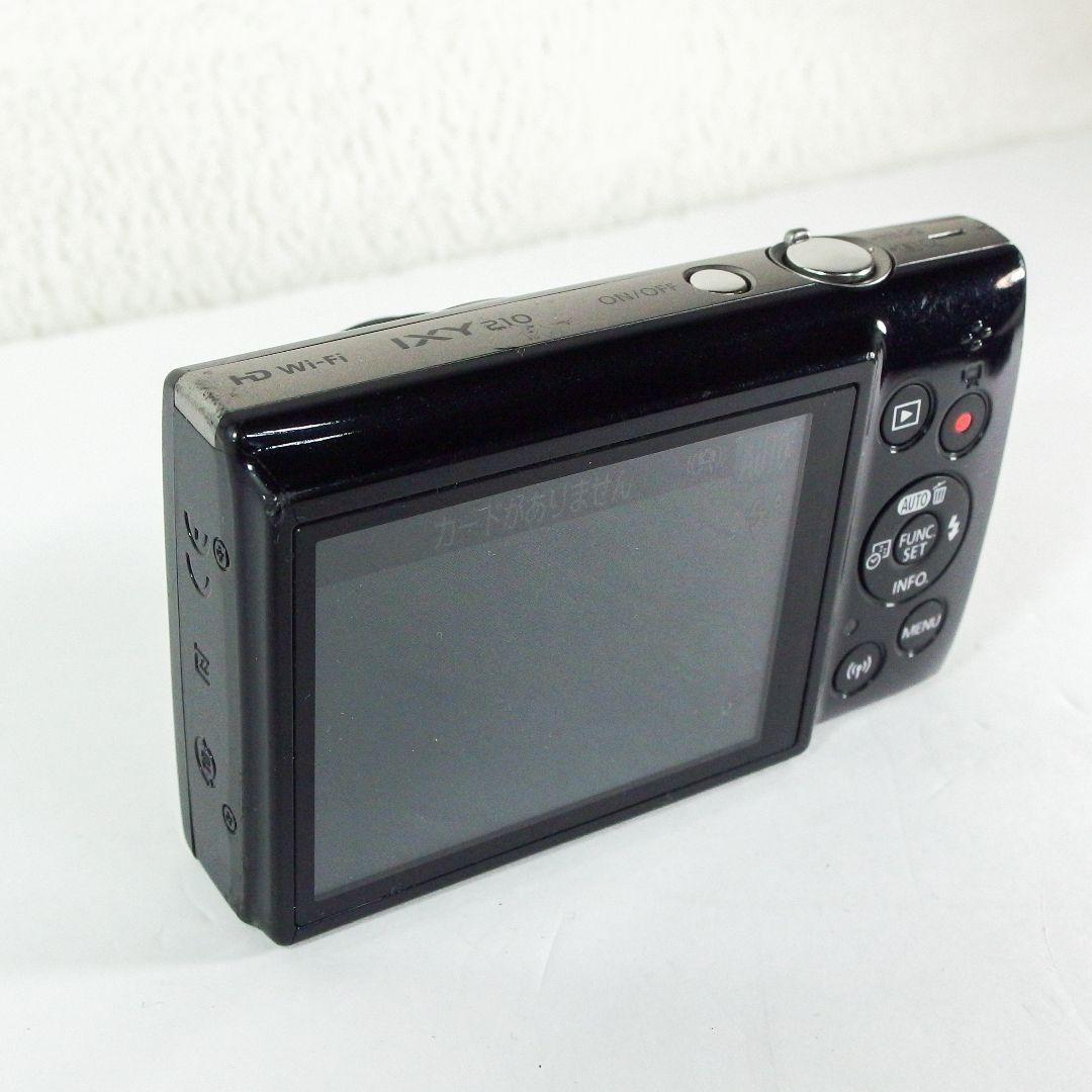 完動良品 キヤノン Canon IXY 210 ブラック 純正充電器バッテリー付