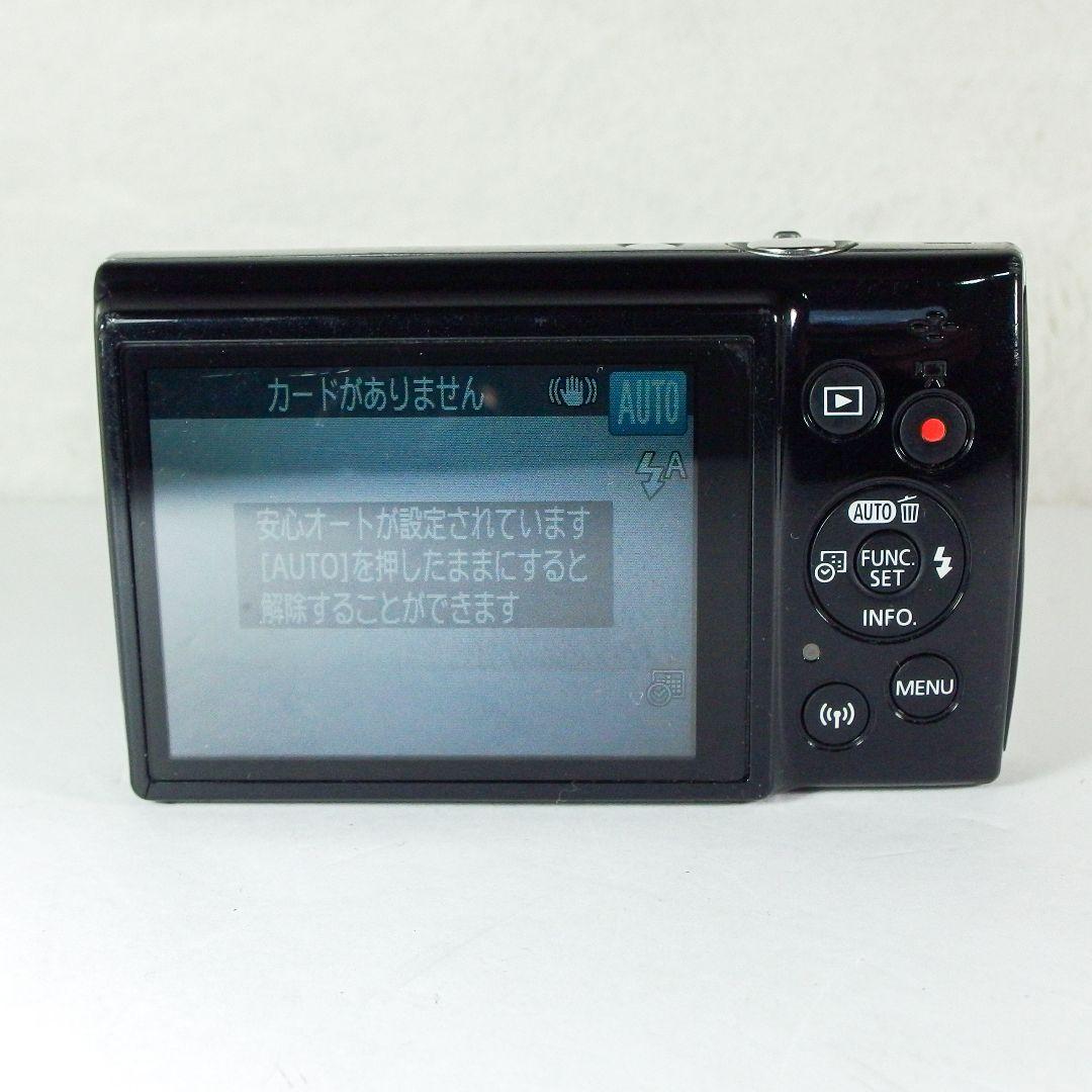 完動良品 キヤノン Canon IXY 210 ブラック 純正充電器バッテリー付
