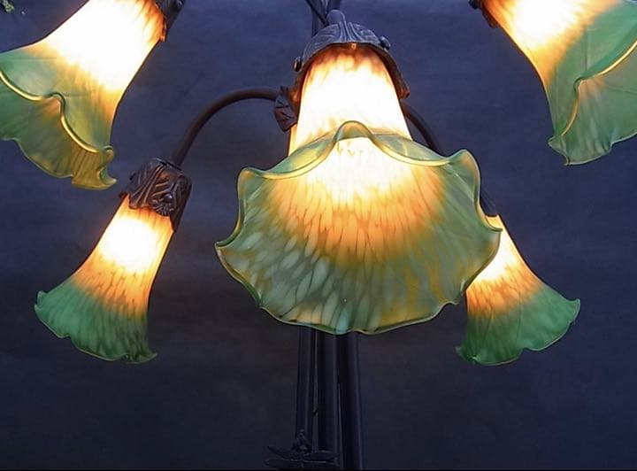 美品 リリィー リリーランプ アンティークランプ