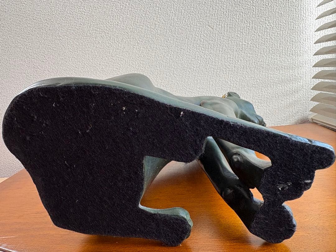 エジプト猫 バステト像 大型 オブジェ 35cm 4.6kg エジプト神話 置物