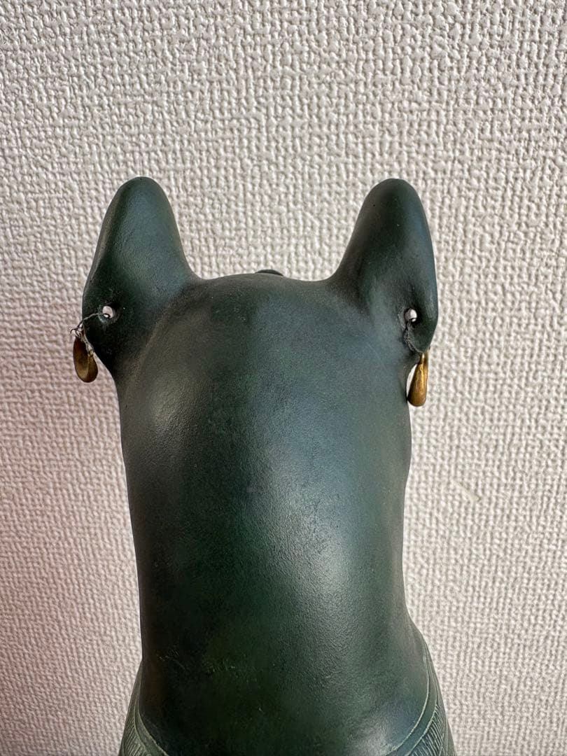 エジプト猫 バステト像 大型 オブジェ 35cm 4.6kg エジプト神話 置物