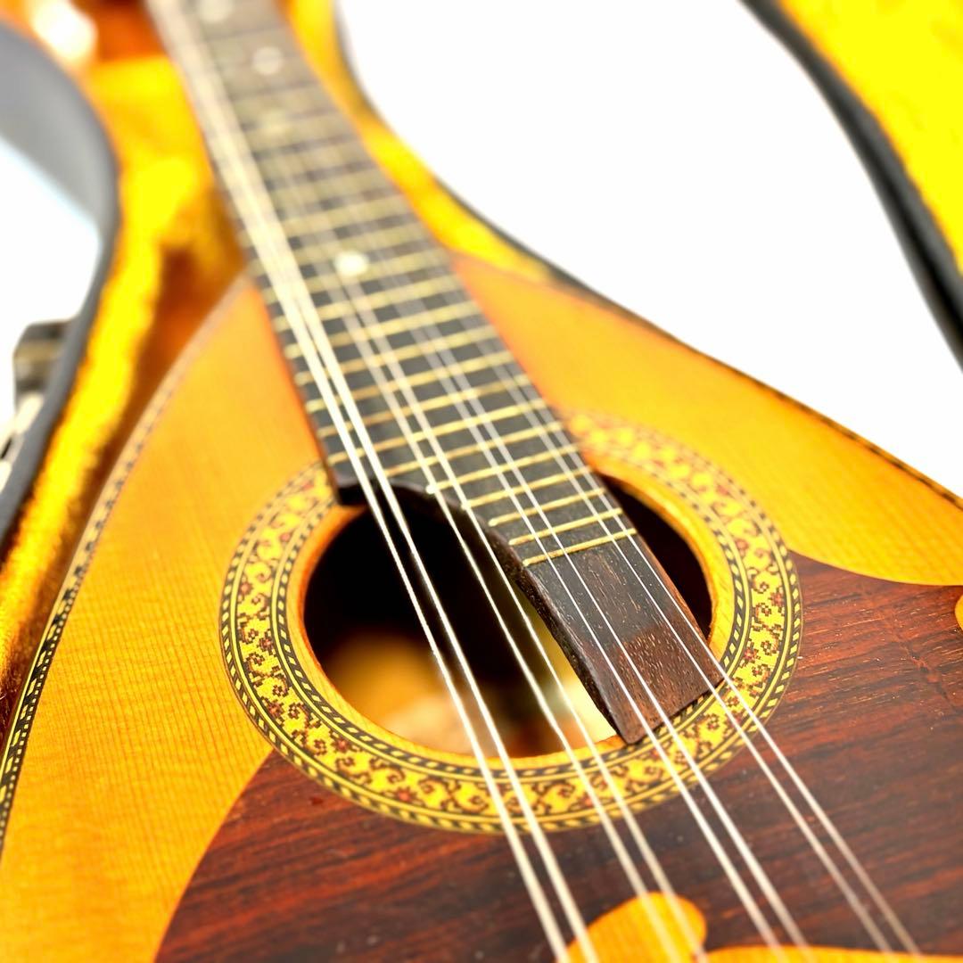 【良音・美品】SUZUKI マンドリン M-218 1975年製 ハードケース付