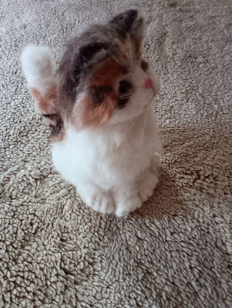 羊毛フェルト 猫ちゃん