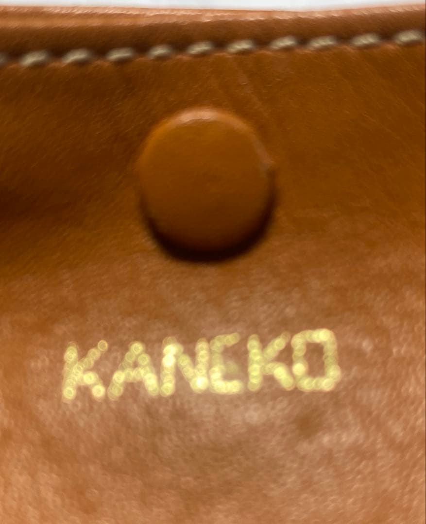 希少品 90年代 「KANEKO」レザー製 紙幣 ケース 財布
