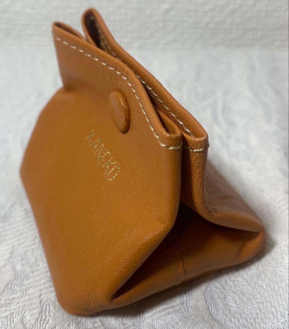 希少品 90年代 「KANEKO」レザー製 紙幣 ケース 財布