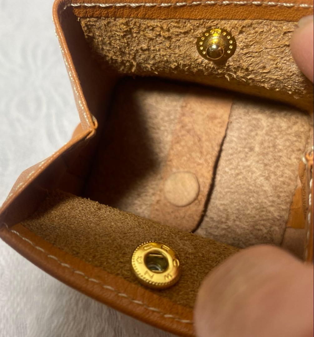 希少品 90年代 「KANEKO」レザー製 紙幣 ケース 財布