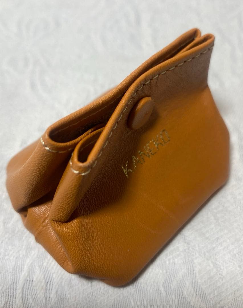 希少品 90年代 「KANEKO」レザー製 紙幣 ケース 財布