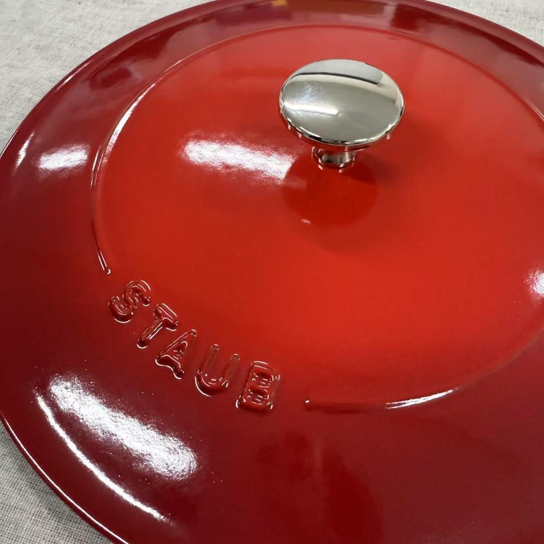 訳あり★ストウブ staub 鍋 ブレイザー ソテーパン 24cm チェリー