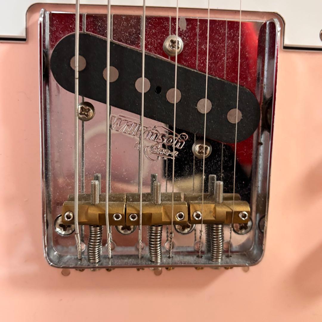 【カスタム多】Squier telecaster shellpink 限定カラー