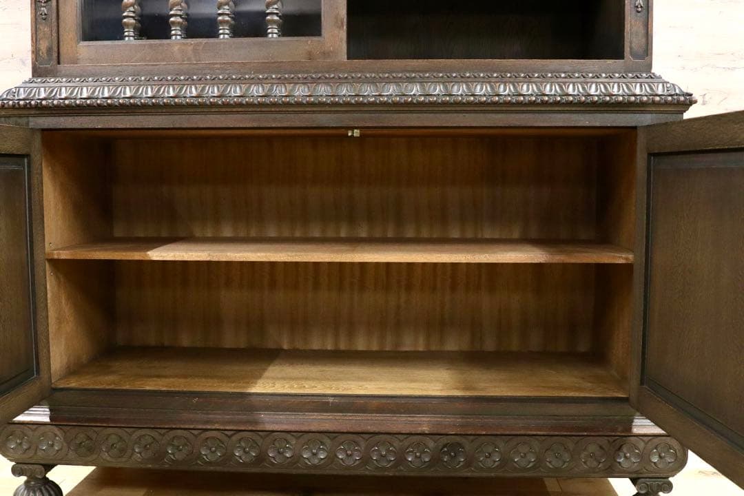 GMHS514○最高級 神戸家具 和製 ヴィンテージ サイドボード リビングボー