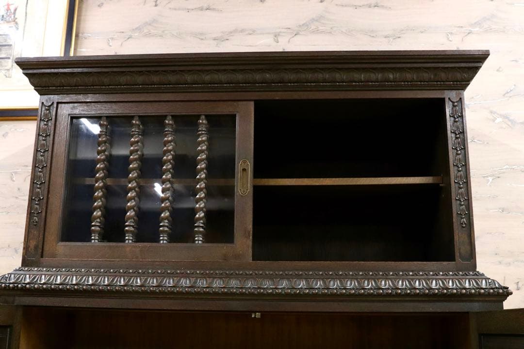 GMHS514○最高級 神戸家具 和製 ヴィンテージ サイドボード リビングボー