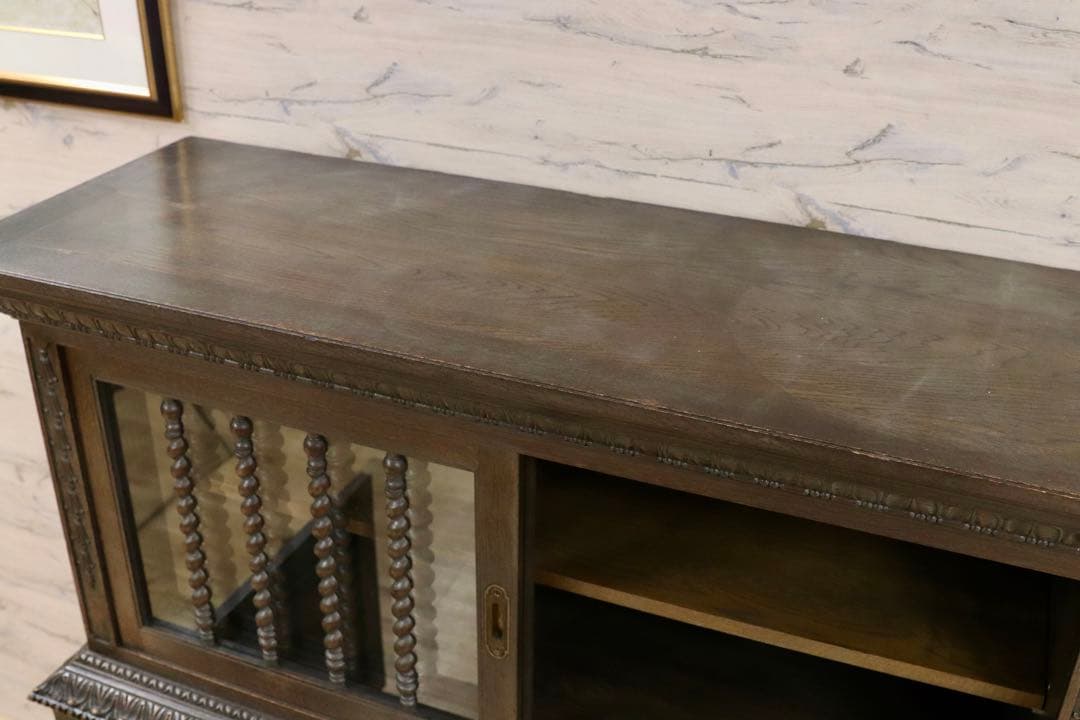 GMHS514○最高級 神戸家具 和製 ヴィンテージ サイドボード リビングボー