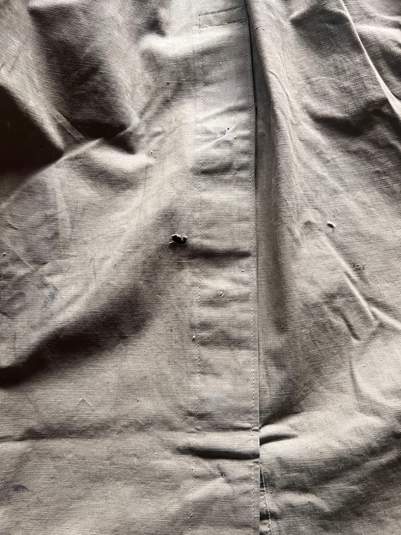 日本軍　雨具　ポンチョ　実物